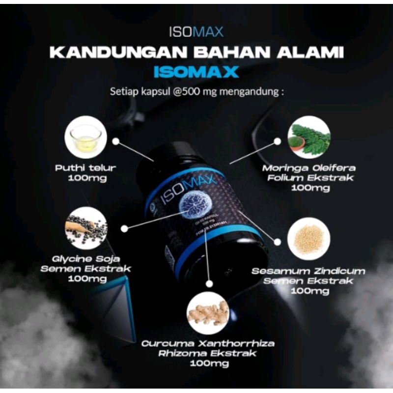 Isomax suplemen kapsul protein pembentuk otot penambahan Massa Otot suplemen minuman gym