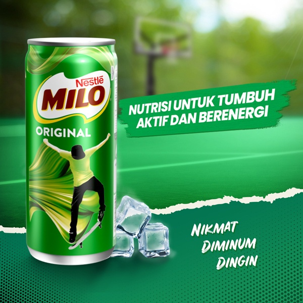 

Nestlé MILO ACTIV-GO Minuman Mengandung Susu dan Cokelat Siap Minum Kaleng 240ml