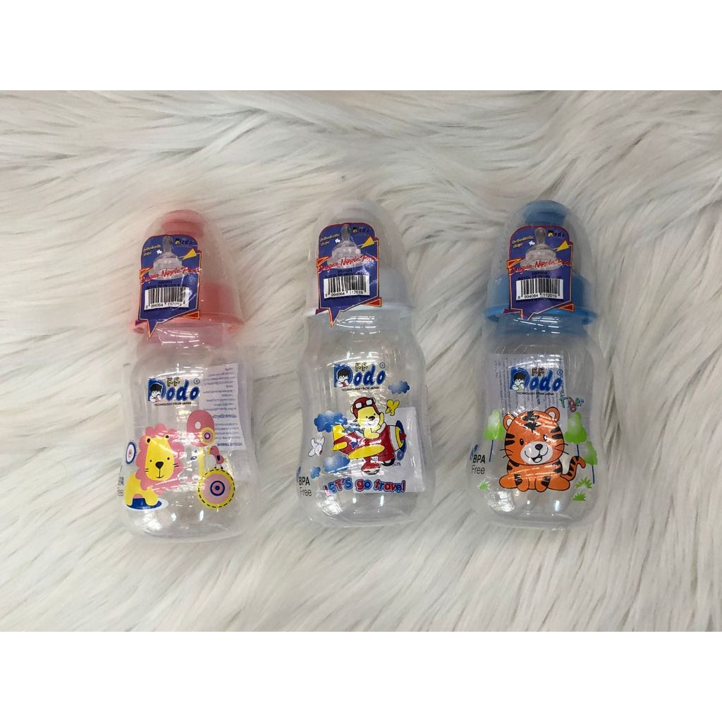 Dodo Botol Susu PP Inova - Botol Susu Bayi Dot Pipih