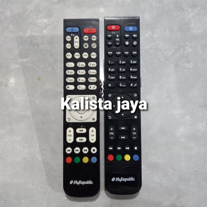 REMOTE REMOT RECEIVER MY REPUBLIC INDIHOME ORIGINAL