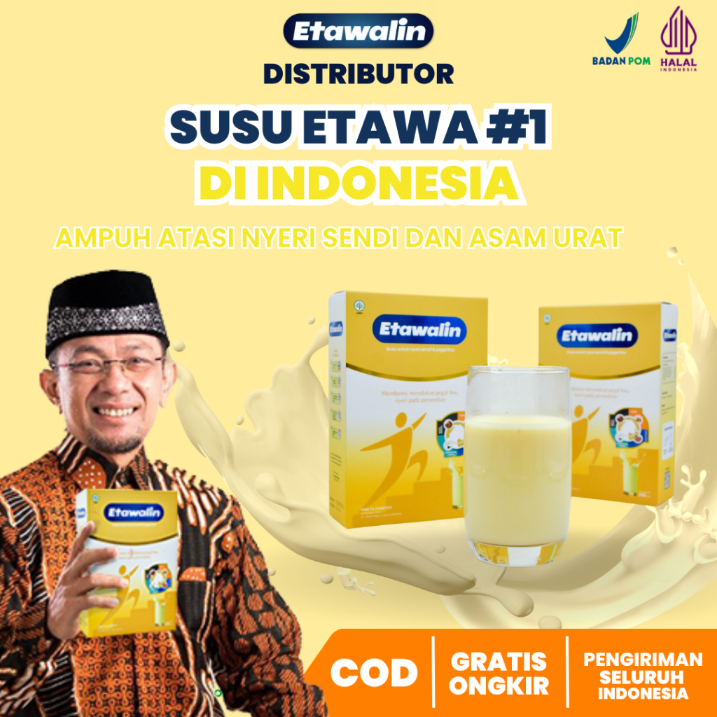 

Etawalin Susu Kambing Etawa Asli Pilihan Terbaik untuk Mengatasi Asam Urat Nyeri Sendi Pegal Linu Encok Kebas Kesemutan Secara Herbal Alami