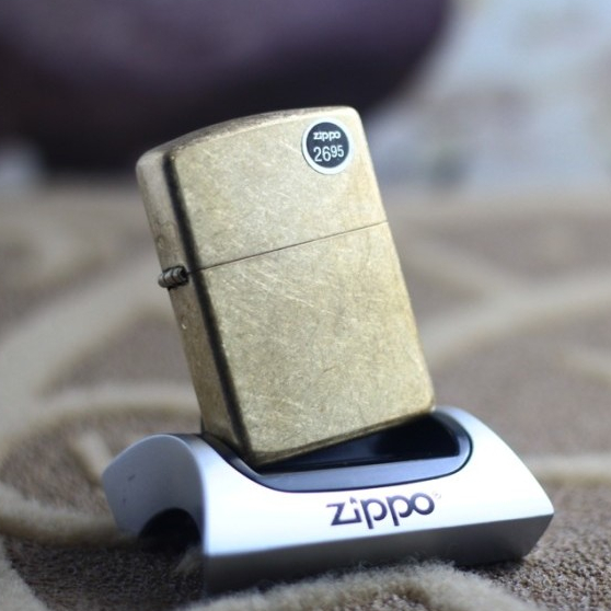 ⭐⭐⭐⭐⭐ Case Zippo Armor Tumbled Brass 28496