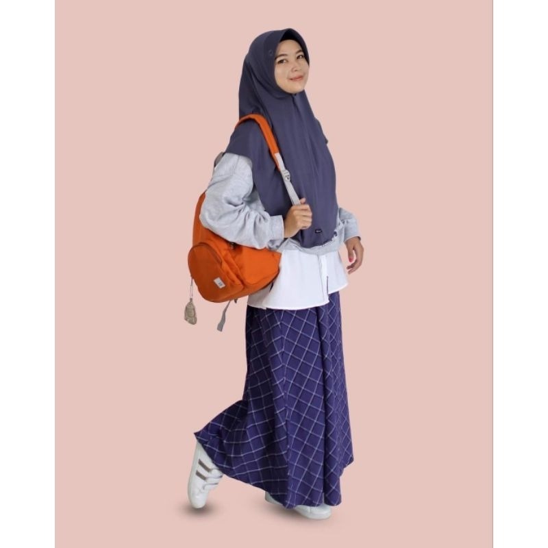 Ennea Bergo Dewasa Bluebell Hijab Instan Dewasa Bahan Spandex