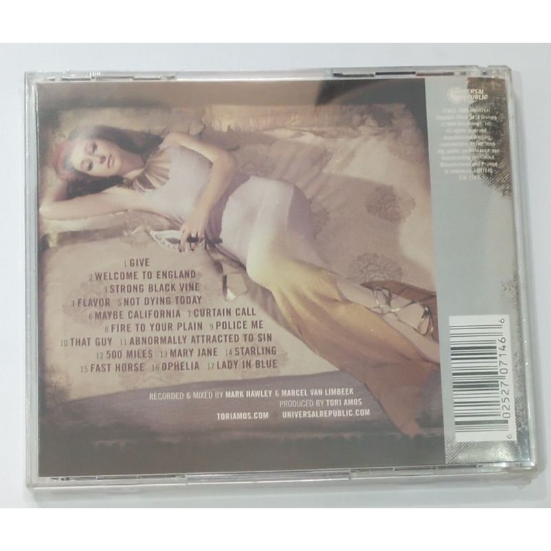 CD TORI AMOS - ABNORMALLY ATTRACTED TO SIN