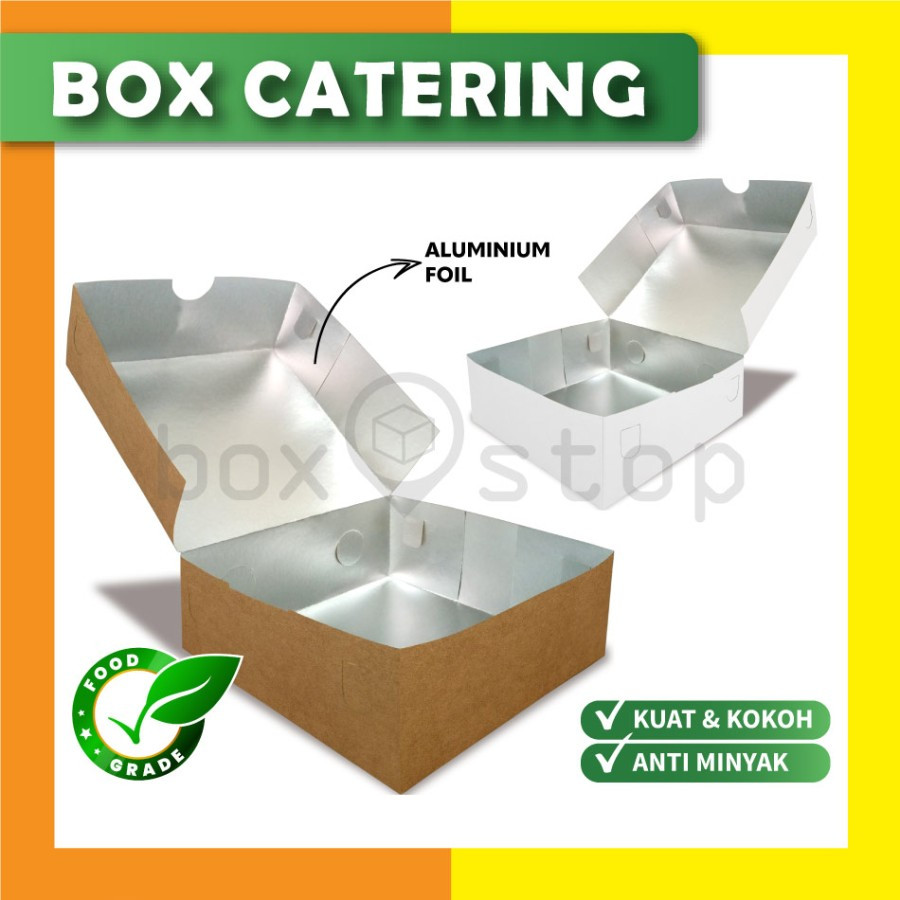 Box Katering - Kotak Catering- Dus Nasi - ALUMUNIUM