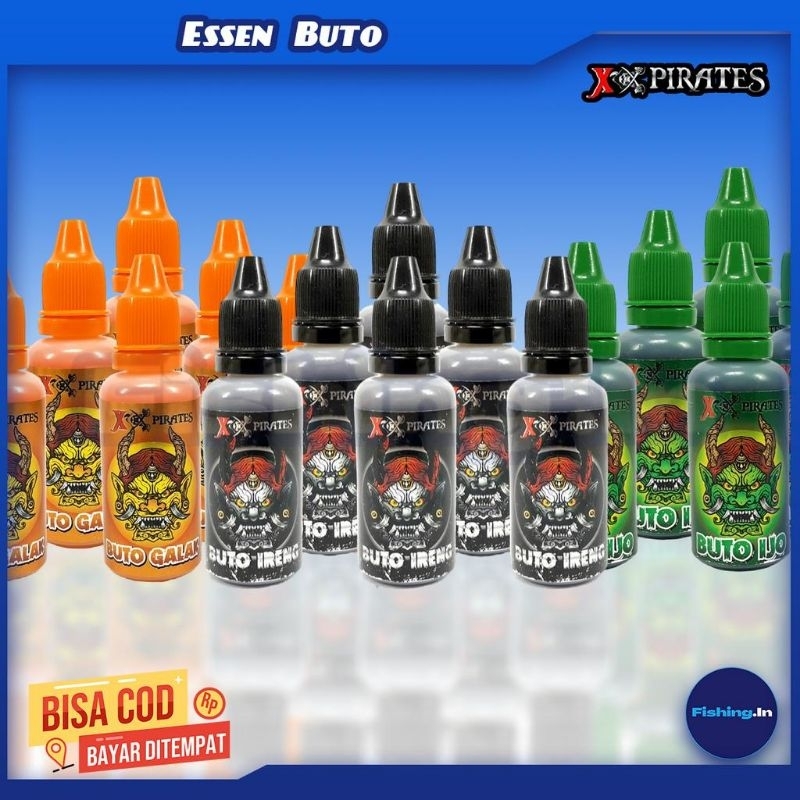 essen X-PIRATES buto ijo,abang,galak,ireng