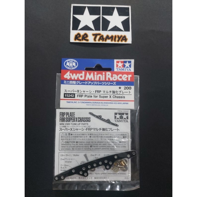 Tamiya 15242 FRP Plate for Super X Chassis