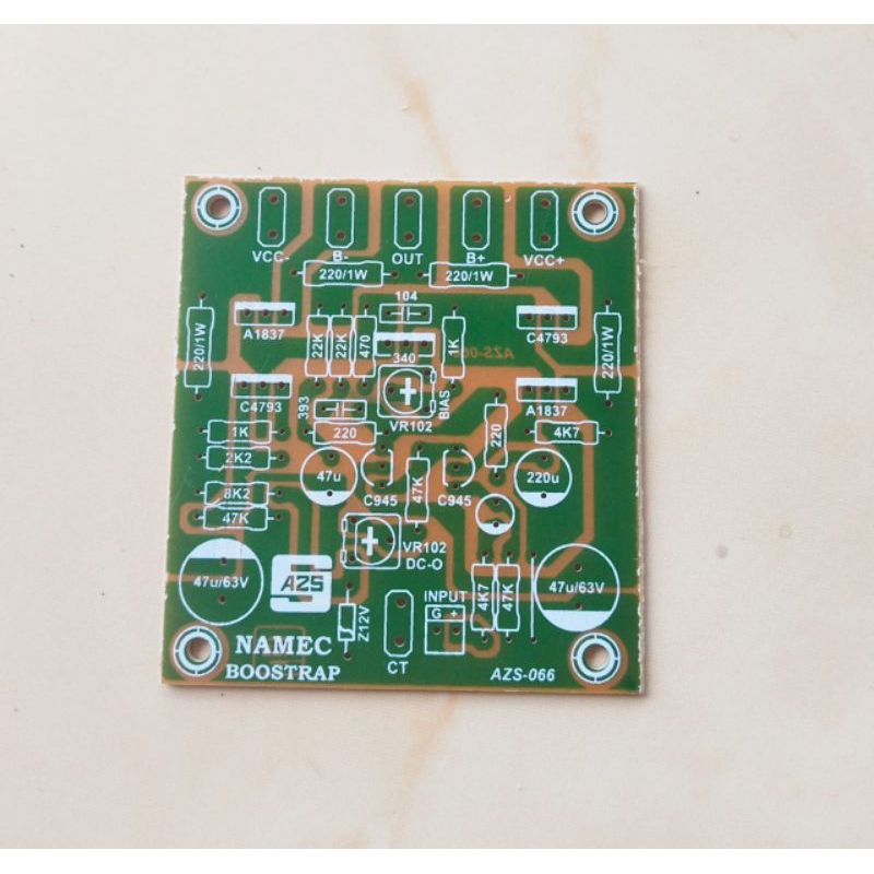 PCB POWER namec bostrap prtnk
