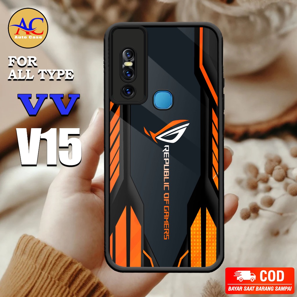 Case VIVO V15 Auto Case Motif [ ROG ] Case Hp Glossy Casing Hape Hardcase Case Keren BISA COD
