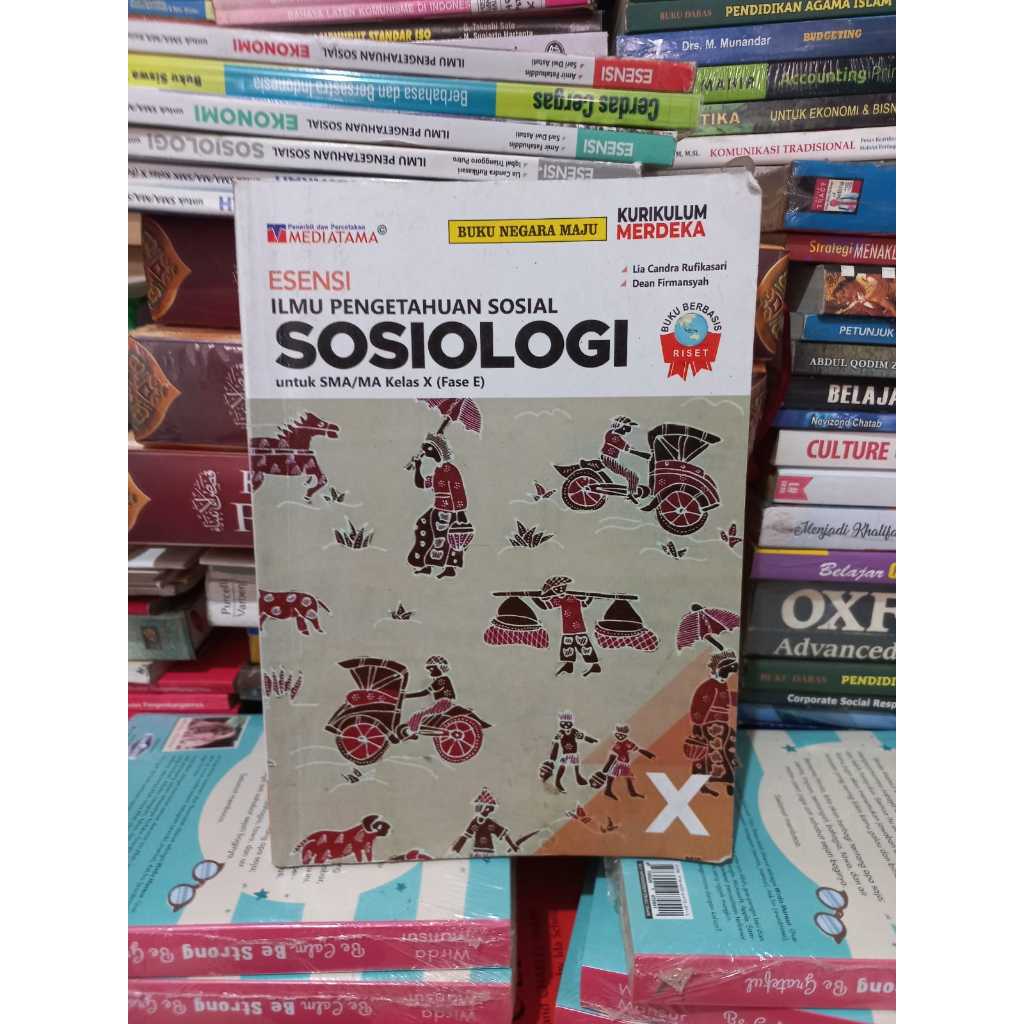 ESENSI SOSIOLOGI KURIKULUM MERDEKA MEDIATAMA KELAS 10