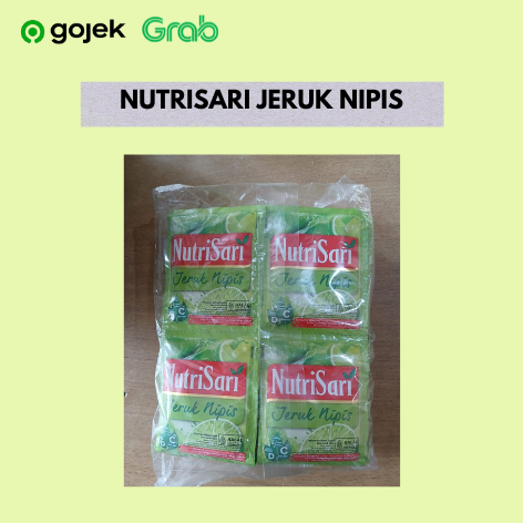 

Nutrisari Jeruk Nipis 40 Sachet - Minuman Buah Vitamin C