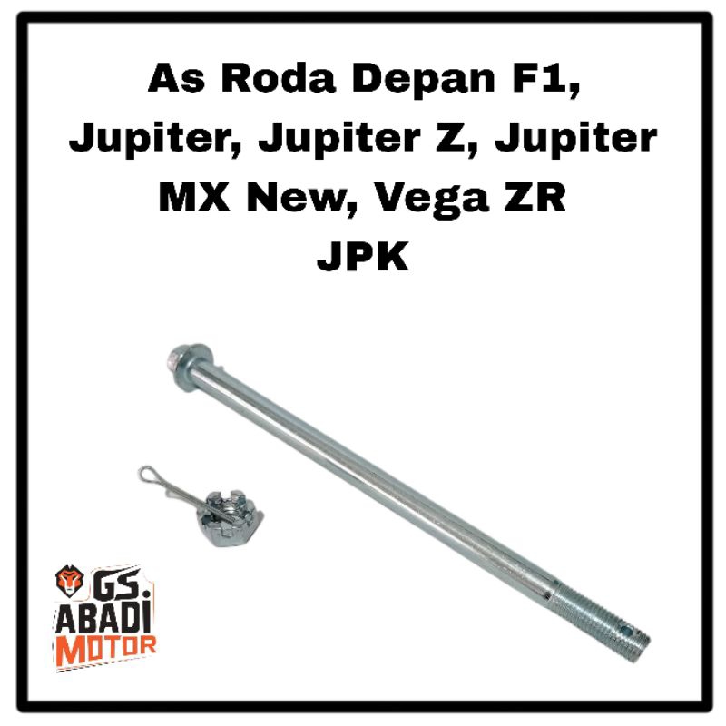 As Roda Depan FI, Jupiter, Jupiter Z, Jupiter MX, Jupiter New, Vega ZR