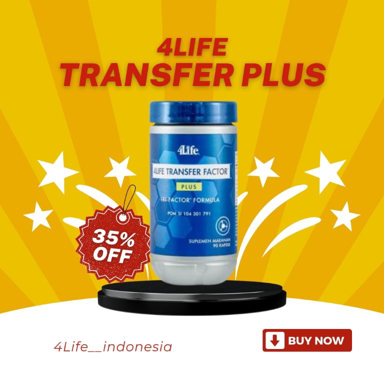 KODE Q94R 4LIFE TF PLUS  4life Transfer Factor Plus  4Life Plus Isi 9 Kapsul