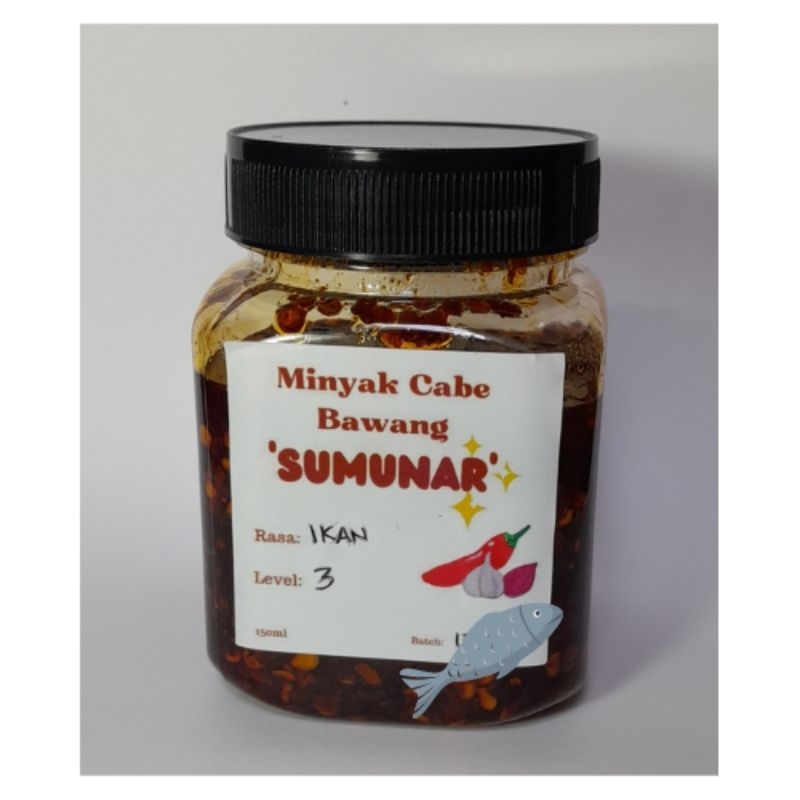 

Chili Oil Bawang Rasa Ikan Asin