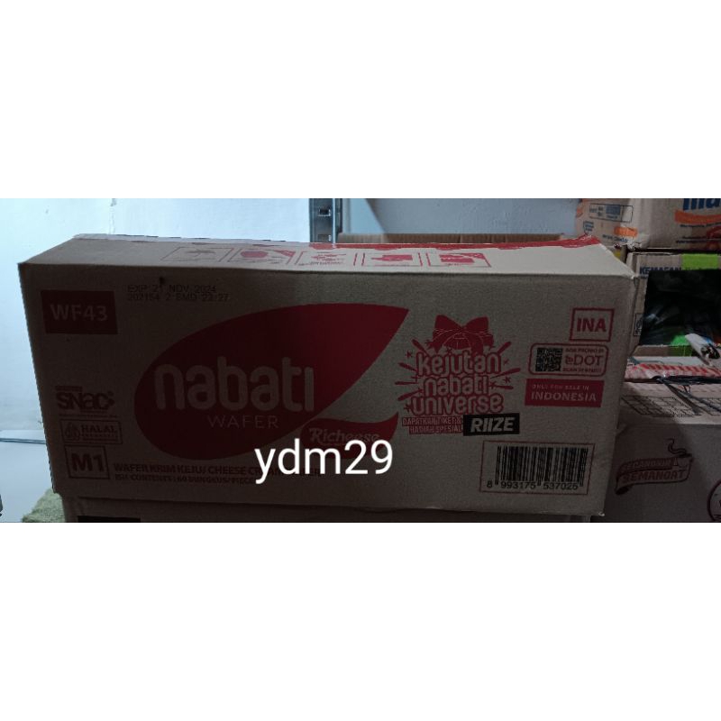 

nabati rasa keju 43gram 1dus isi 60pcs