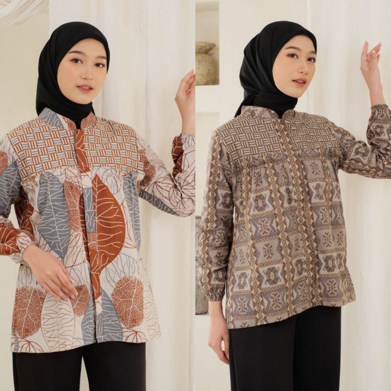 Batik wanita modern kantoran