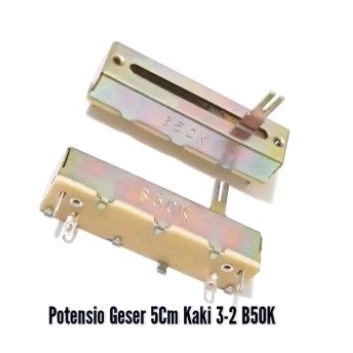 potensio geser 5 cm kaki 3-2 B50K