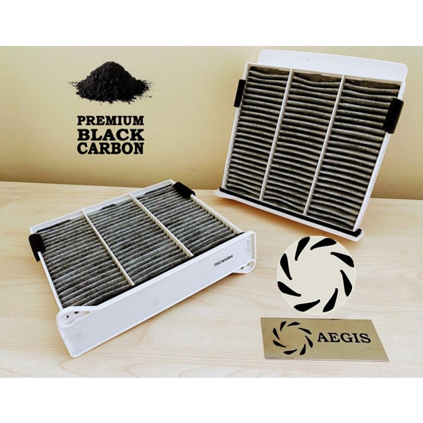 AEGIS Filter Kabin Ac untuk Pajero Triton Lama 215 k bwh  783a84 Karbon a U7B2