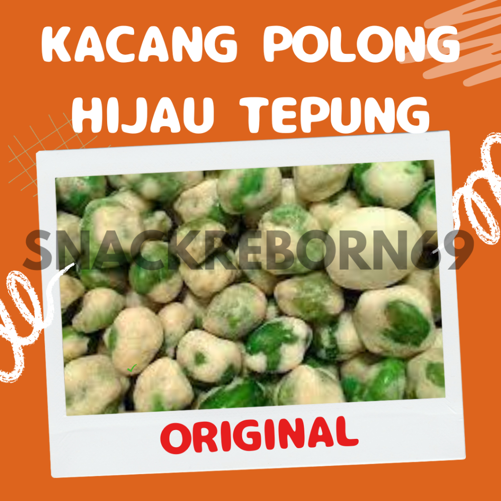 

Kacang Polong Hijau Tepung 500 gram Termurah Terenak