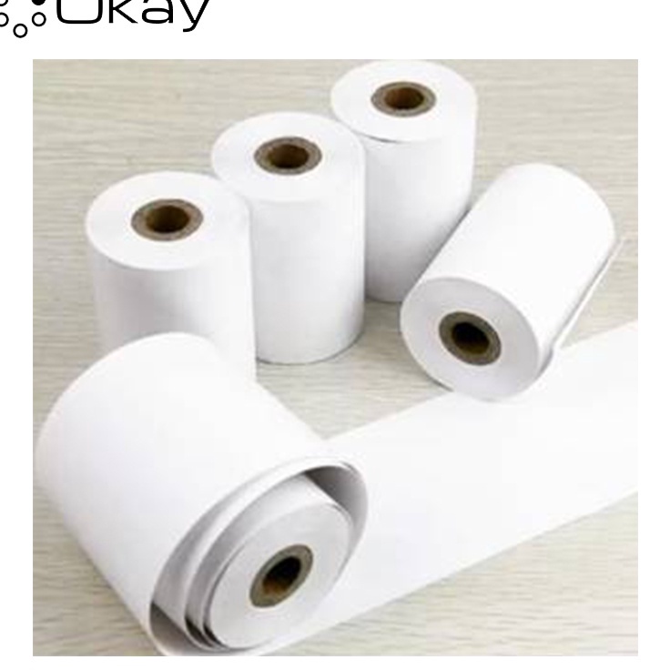 

KP8 Okay Kertas thermal 58x4mm cocok untuk mini printer kasir ppob per 5 roll