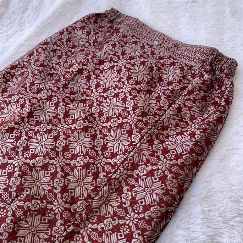 Rok Songket Span atau Jadi / Rok Songket kebaya / Rok Songket Palembang / Rok Batik Kebaya