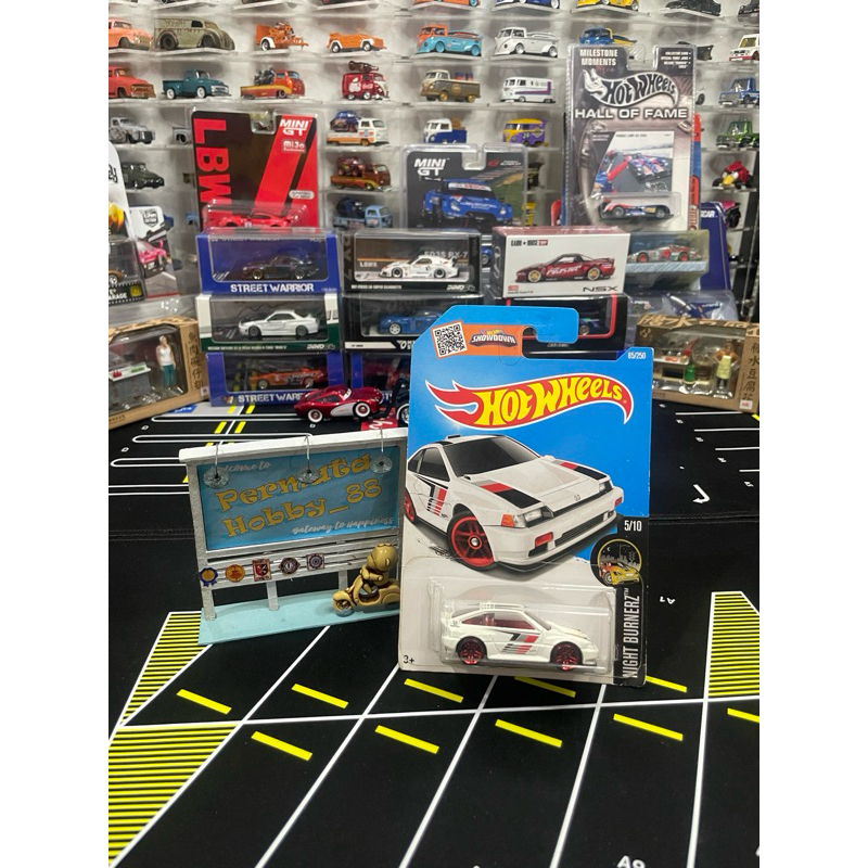 Hot Wheels Honda CRX White