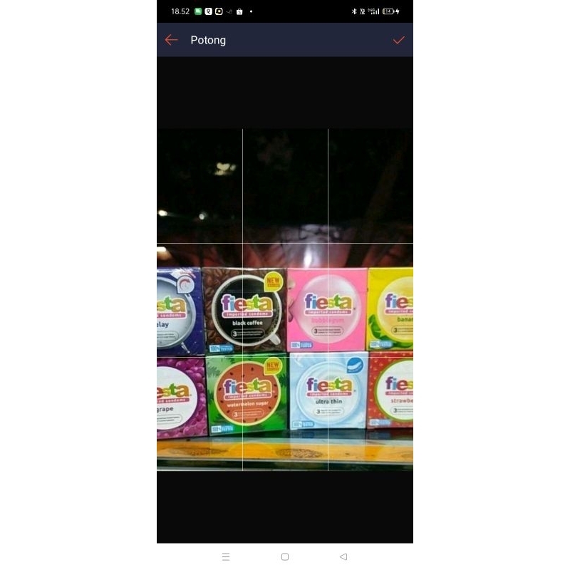 Fiesta import condoms isi 3