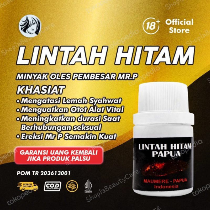 Minyak Lintah Original Papua Minyak Pembesar Pria Asli Papua