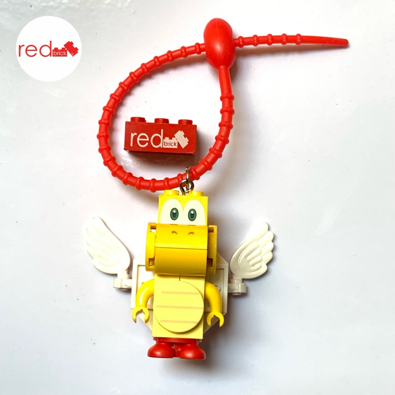 Gantungan Kunci / Bagcharm LEGO Koopa Paratroopa Super Mario Bros