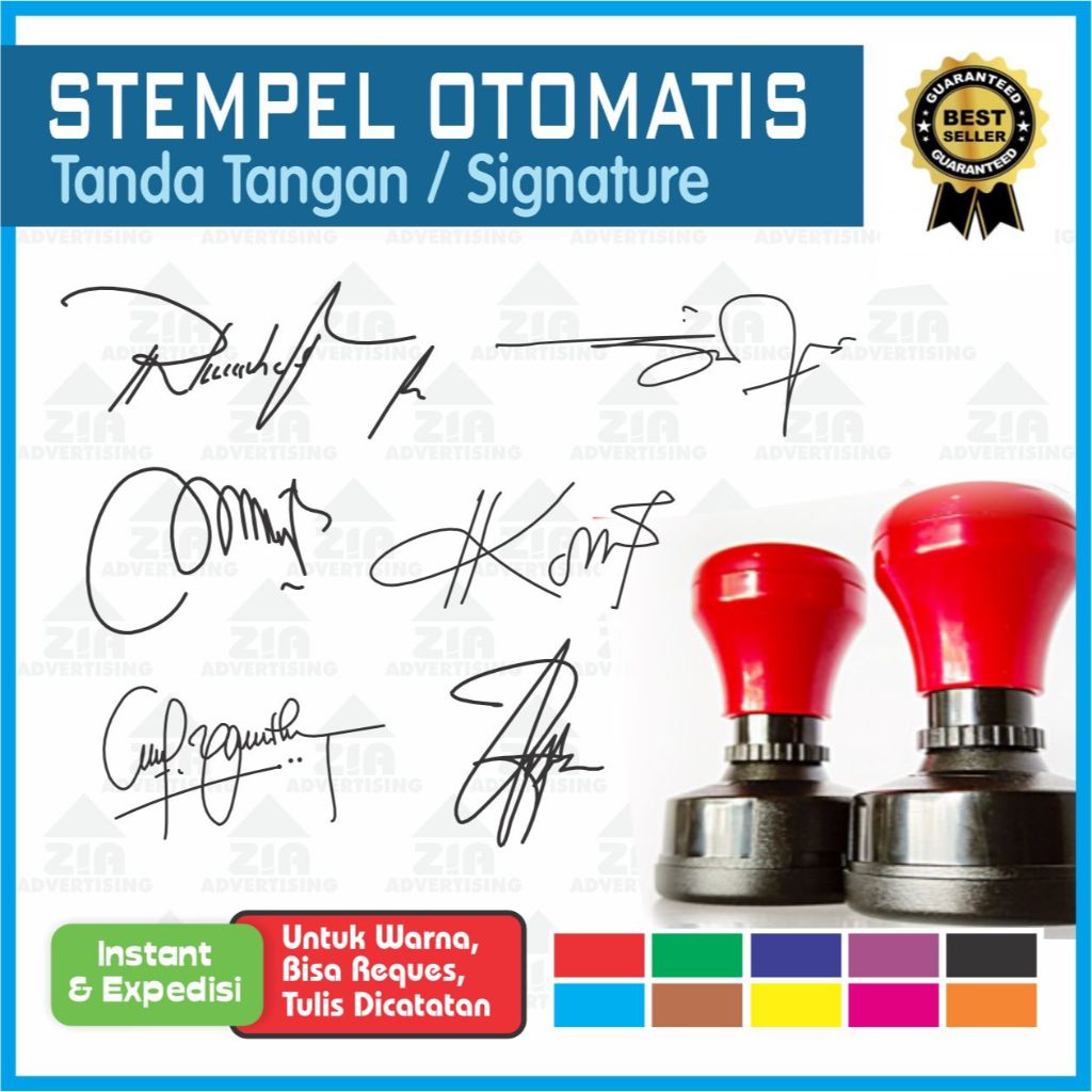 

STEMPEL OTOMATIS TANDA TANGAN / SIGNATURE