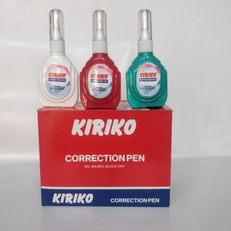 

Kiriko Corection Pen Per Pak isi 12pcs n K2Y5