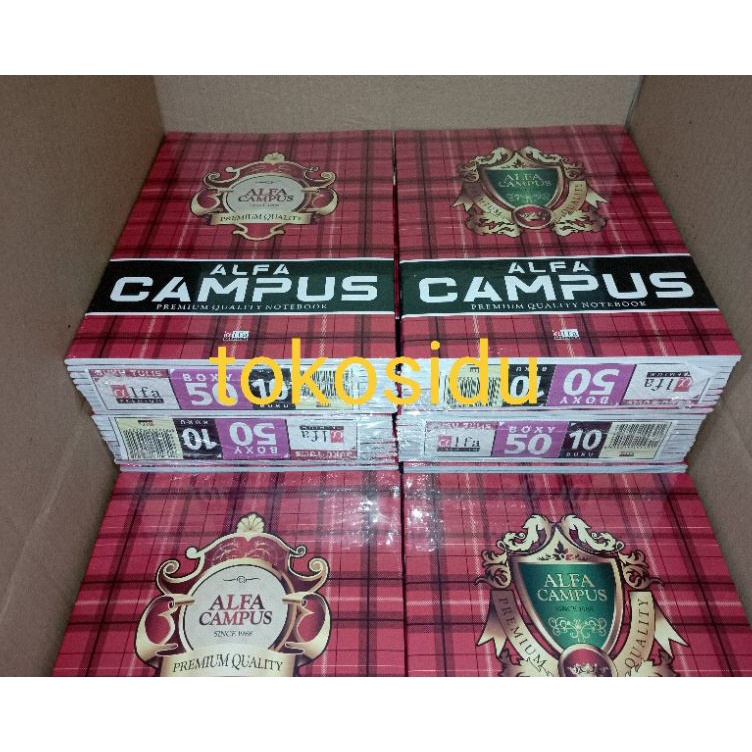 

Buku Tulis Boxy Campus isi 5 lembar KODE P6O4