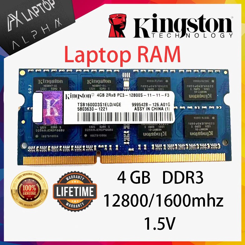 Memory Ram laptop kingston SODIMM DDR3 DDR3L 4GB 8GB ORIGINAL notebook ram 16MHZ PC128 h J7Z2