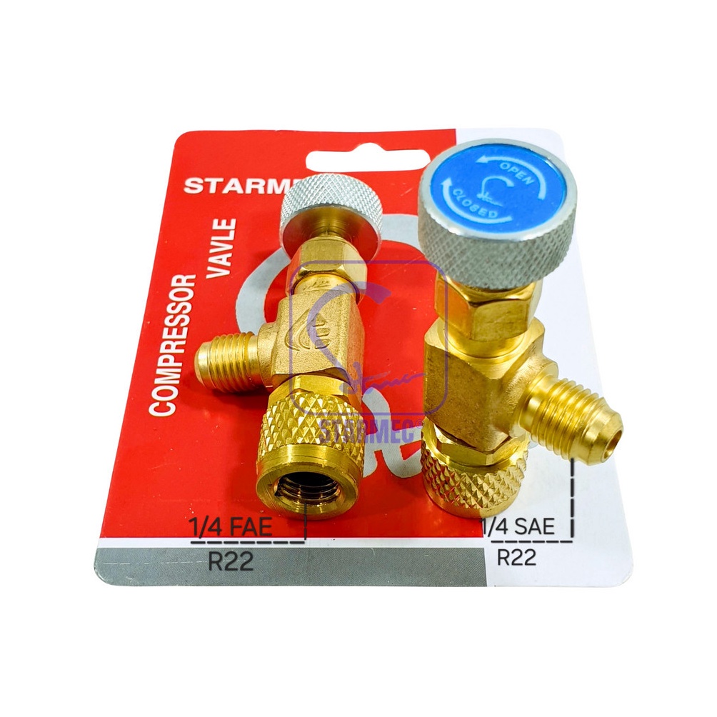 KODE F4Z Kran Freon Can Tap Valve R22 KQF341 Starmec