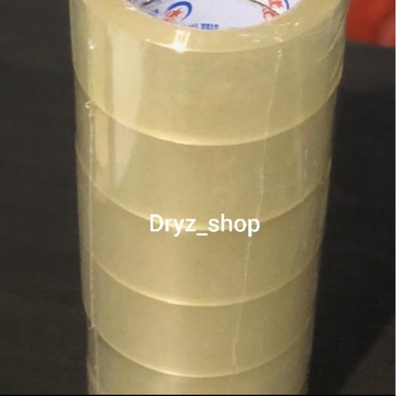 

lakban bening dan coklat 48mm x 100 yard lakban kwalitas super bagus