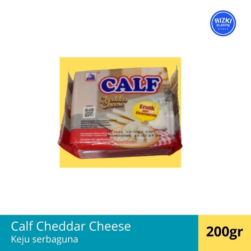 

Calf Keju Cheddar 200gr Serbaguna