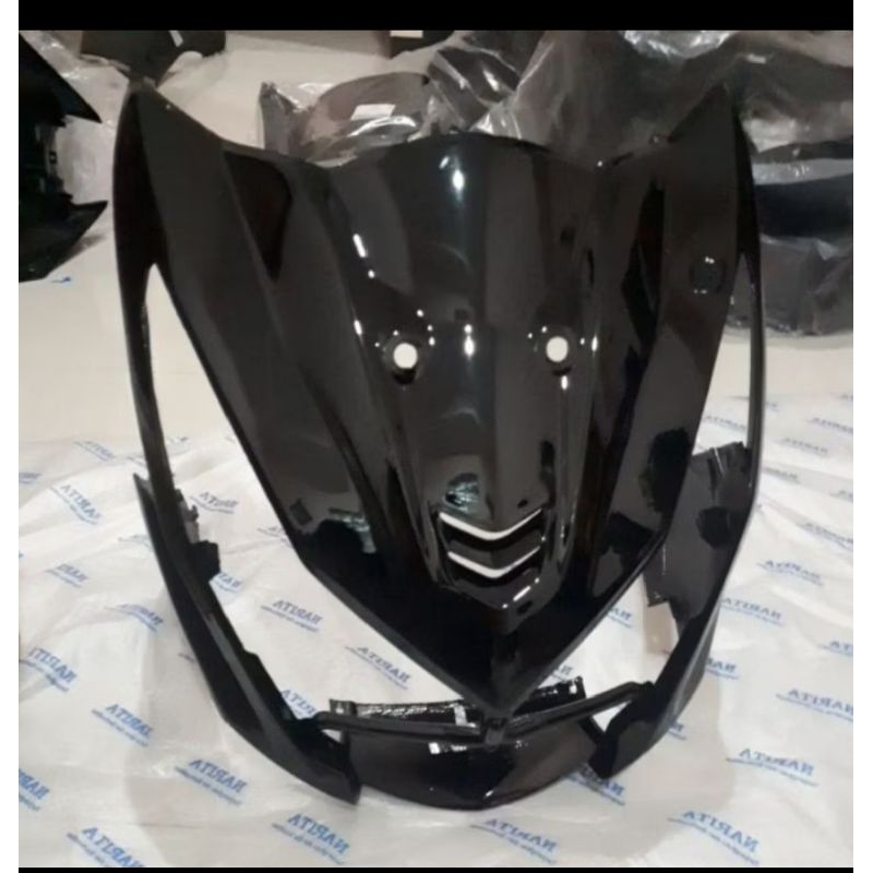 tameng depan honda beat fi 2013 - 2015 hitam
