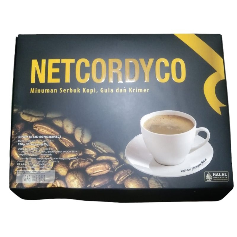 

[PROMO] Cordyco Coffe Kopi Cordyco Original Kopi Stamina Harga 1 Pcs @25g Original.