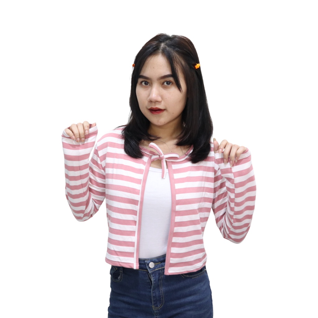 TERBATAS Celine Cardigan Long Sleeve Outer Wanita  Kardigan Wanita Style Korea