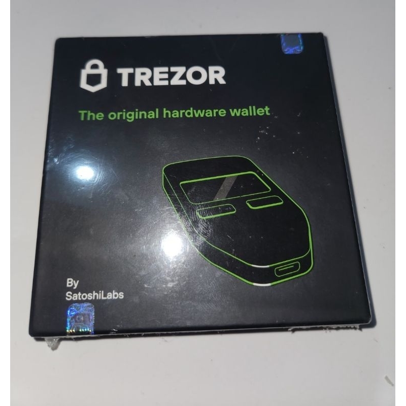 Trezor Wallet Model One Masih Segel