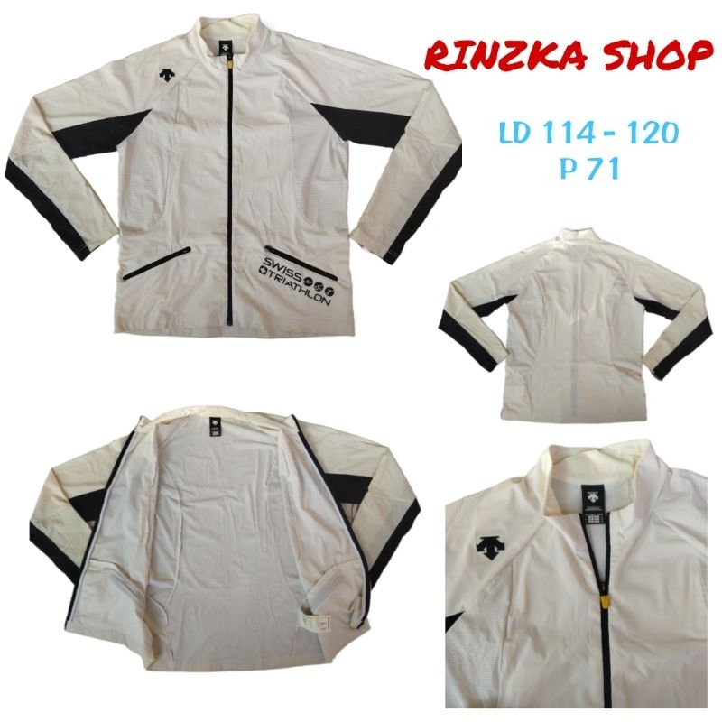 Jaket Tracktop Descente Original Second Thrift