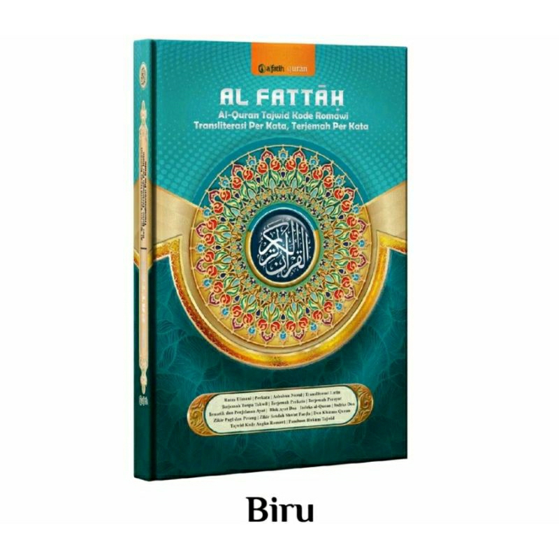 Alquran Al-Fattah Terjemah Perkata Latin Tajwid Kode Ukuran Besar