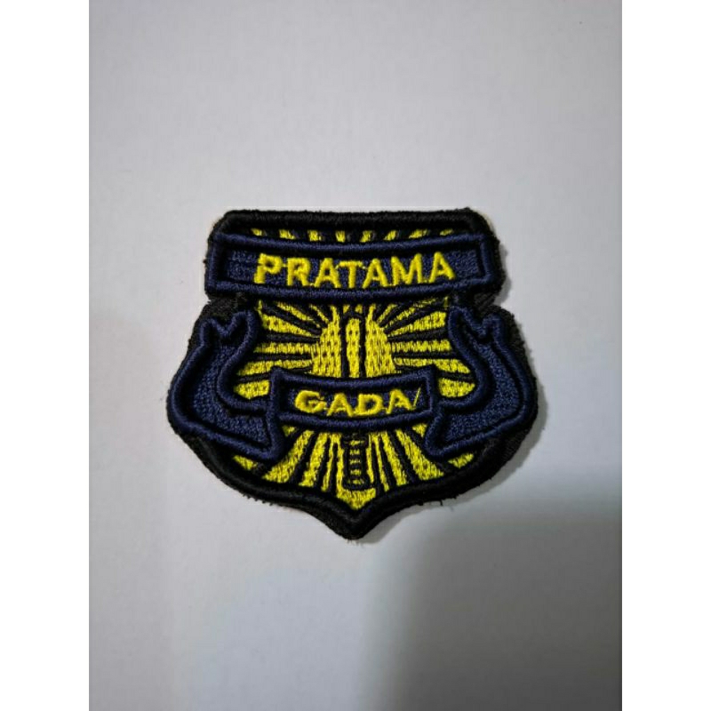 LOGO GADA PRATAMA SATPAM BORDIR TIMBUL 3D