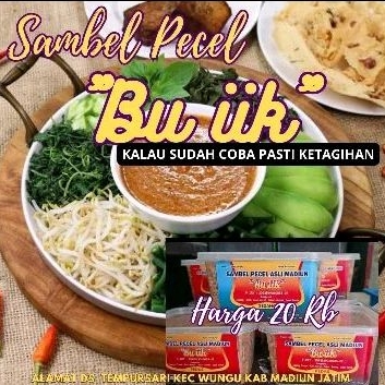 

sambel pecel sangrai 250gr varian pedas