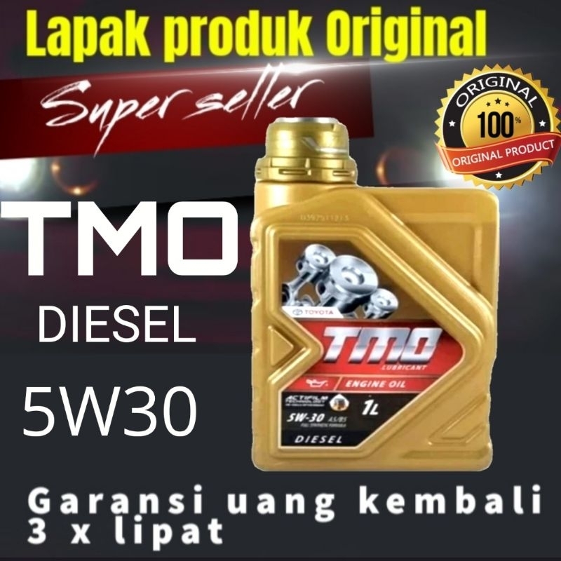 Oli TMO gold diesel sae 5W30 garansi original