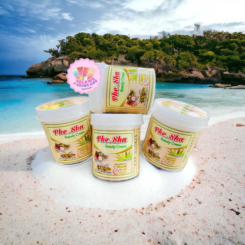 6 Pcs / Phe Sha Beauty Cream Original BPOM Exp 2027