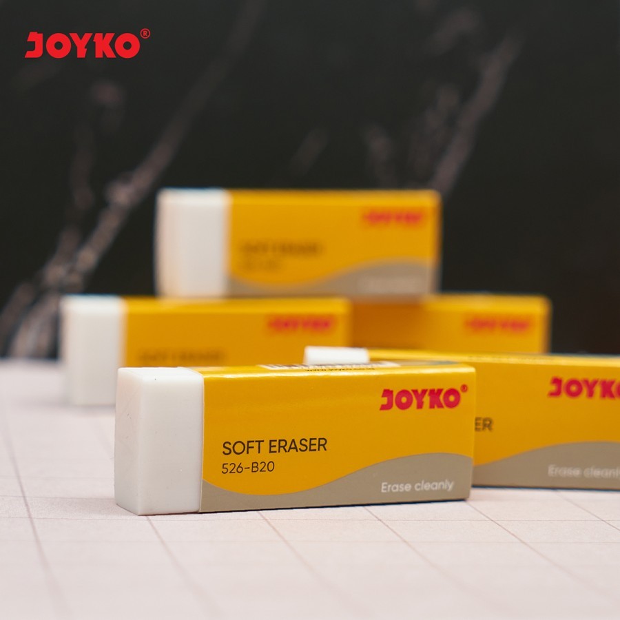 

Eraser/Penghapus Joyko Besar B20 Putih / Setip Joyko Besar Putih 526-B20 (pcs)