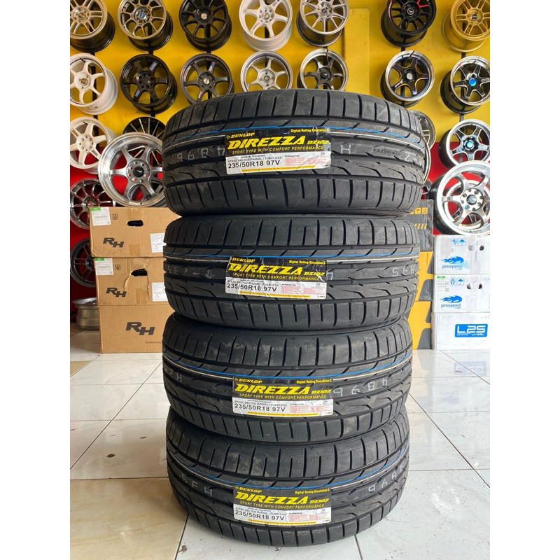 Ban Dunlop Direzza 235/50 R18 Kondisi Baru