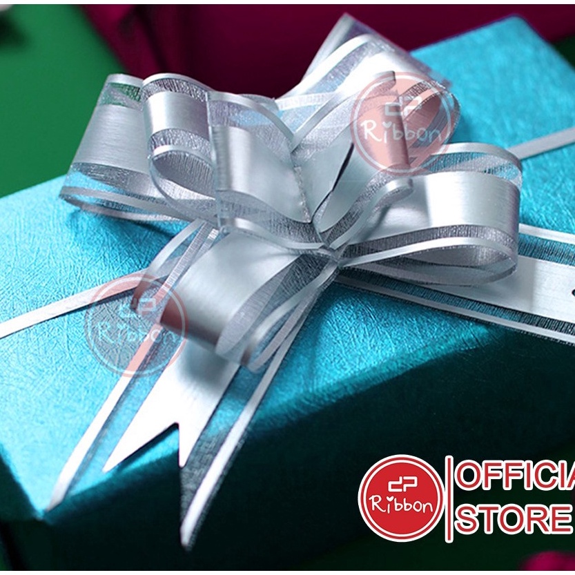 

Eksklusif Pita Tarik 5 mm Bahan Matte Pita Satin dan Kain Kaca Serut Besar Hiasan Parcel Kado 5mm