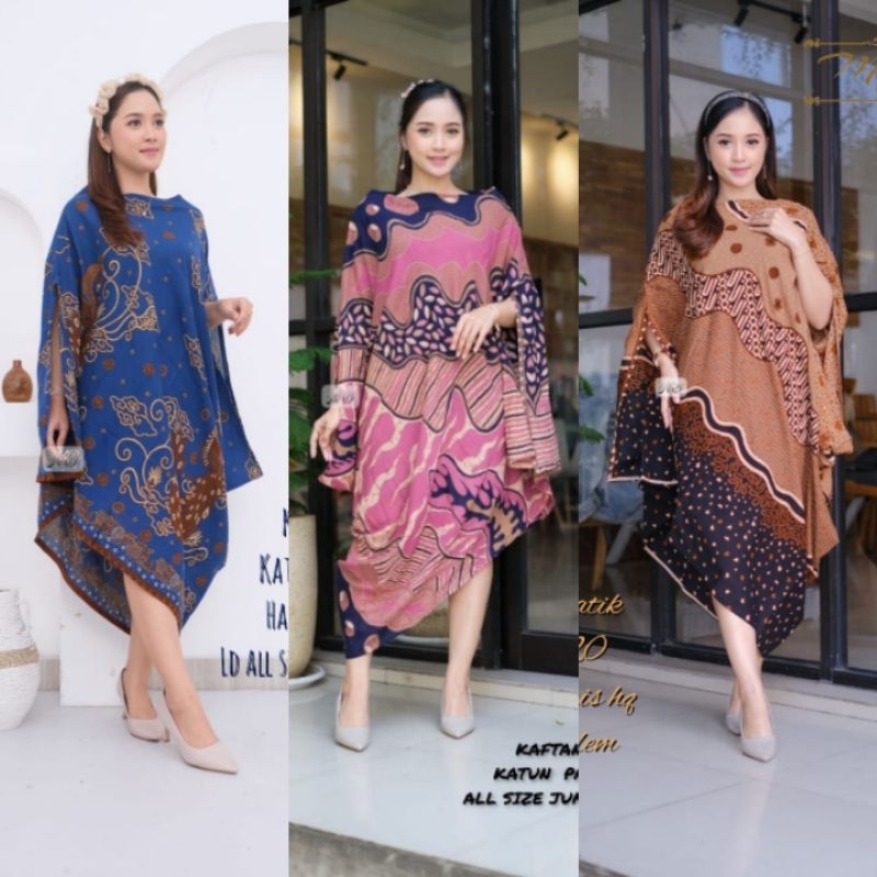 Baju Batik Kaftan Modern